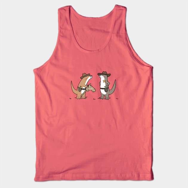 Ottercowboy Tank Top by Otterlyalice